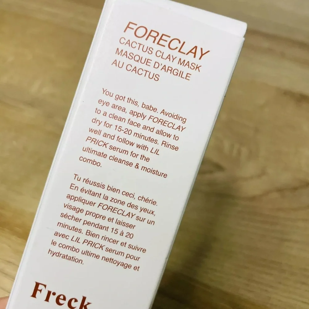 Freck Beauty FORECLAY Cactus Clay Mask 2.6 oz - Picture 4 of 6